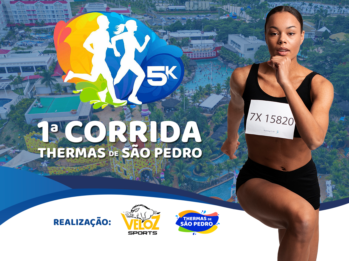 1ª Corrida do Thermas de São Pedro acontece em Fevereiro